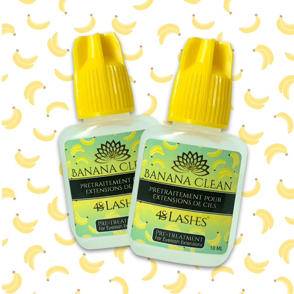 Banana Clean | Prétraitement Pour Extensions de Cils