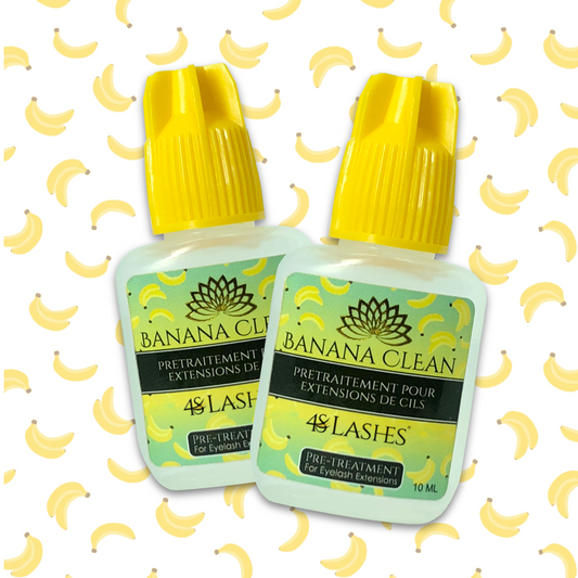 Banana Clean | Prétraitement Pour Extensions de Cils