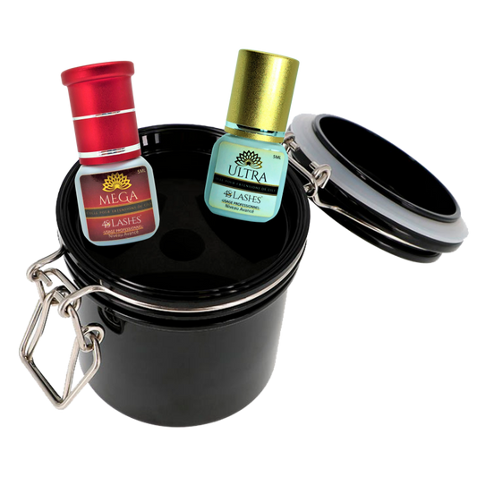 Bocal Hermétique de Conservation de Colles | Extension de Cils