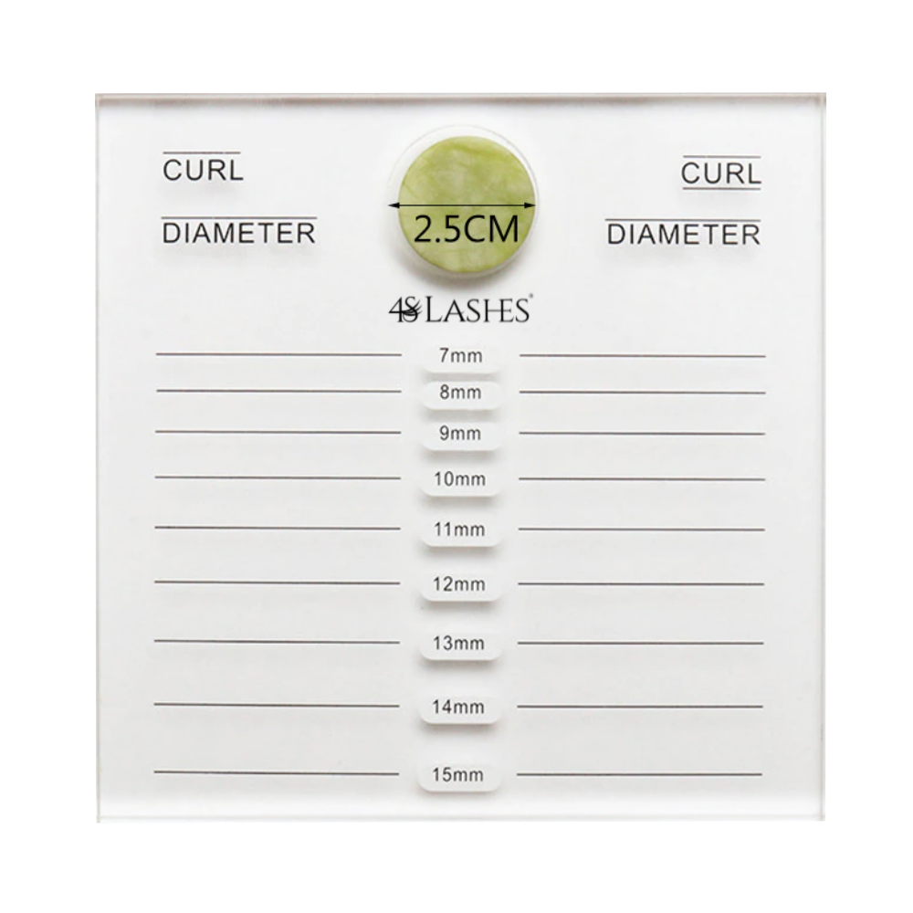 Palette Acrylique 4S | Support pour Cils et Colle | 2 en 1