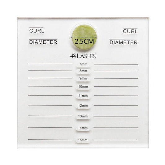 Palette Acrylique 4S | Support pour Cils et Colle | 2 en 1