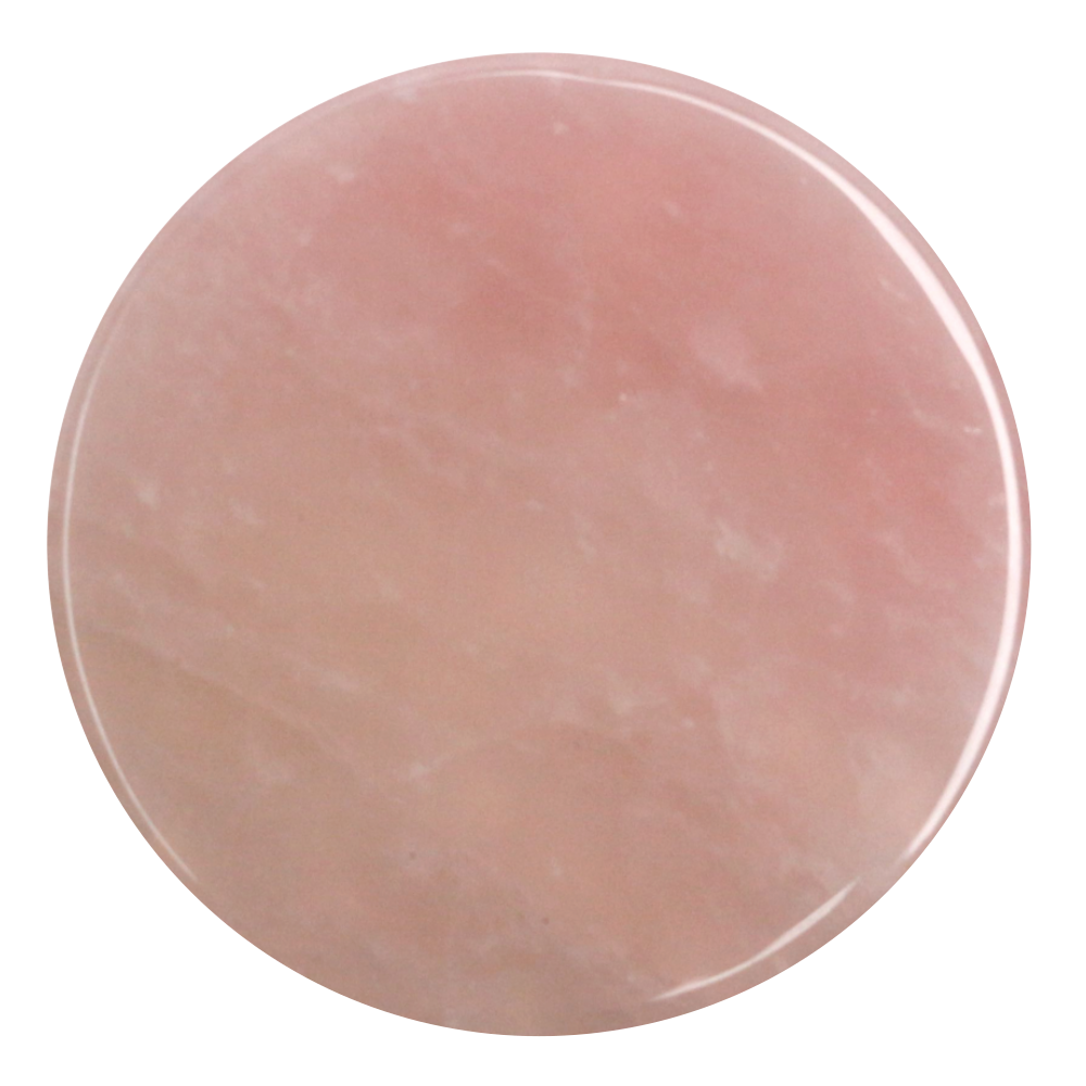 Support en Pierre de Jade Rose