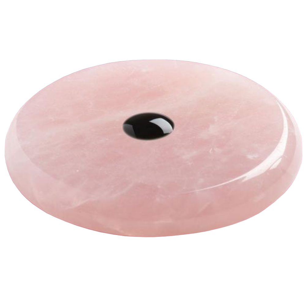 Support en Pierre de Jade Rose