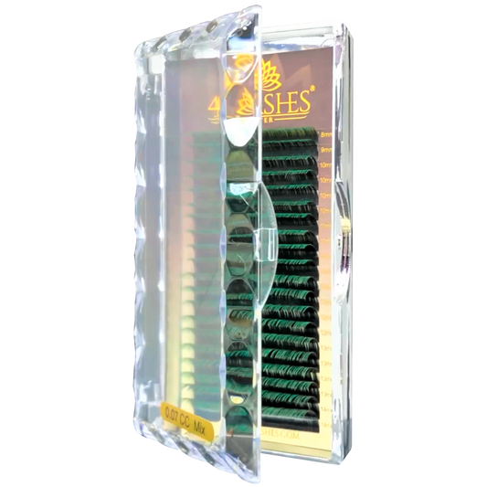 Cils Winter | Vert Ombré